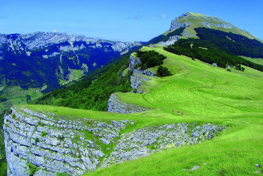 Roulottes Au Pied Du Vercors Saint-Jean-en-Royans Exteriör bild
